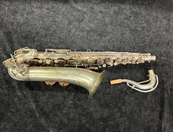 Original Silver Plated Frank Holton Rudy Wiedoeft Model C Melody Sax - Serial # 38318